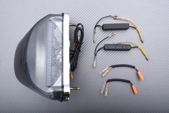Feu Arrière à LED "Plug & Play" avec clignotants intégrés KAWASAKI ZX12R 2000 - 2006 Feu Arrière à LED "Plug & Play" avec clignotants intégrés KAWASAKI ZX12R 2000 - 2006