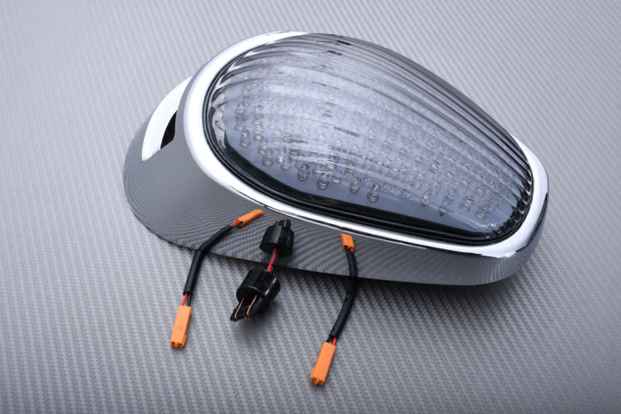 Plug & Play LED tail light with integrated indicators KAWASAKI VULCAN VN 2000 / LT 2004 - 2010 Plug & Play LED tail light with integrated indicators KAWASAKI VULCAN VN 2000 / LT 2004 - 2010