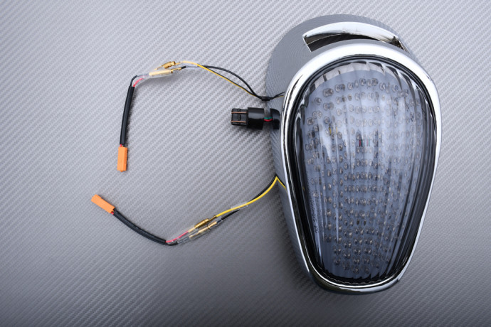 Feu Arrière à LED "Plug & Play" avec clignotants intégrés KAWASAKI VULCAN VN 2000 / LT 2004 - 2010 Feu Arrière à LED "Plug & Play" avec clignotants intégrés KAWASAKI VULCAN VN 2000 / LT 2004 - 2010