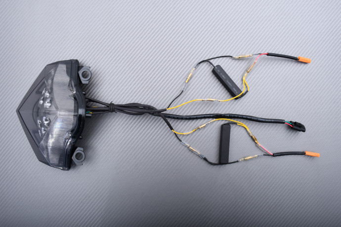 Piloto trasero LED "Plug & Play" con intermitentes integrados KAWASAKI ER6 N / F 2012 - 2017 Piloto trasero LED "Plug & Play" con intermitentes integrados KAWASAKI ER6 N / F 2012 - 2017