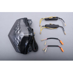 LED-Rücklicht "Plug & Play" mit integrierten Blinkern KAWASAKI ER6 N / F 2012 - 2017