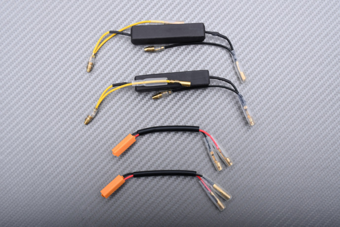 Fanale posteriore a LED "Plug & Play" con indicatori di direzioni integrati KAWASAKI ER6 N / F / VERSYS 1000 2009 - 2018