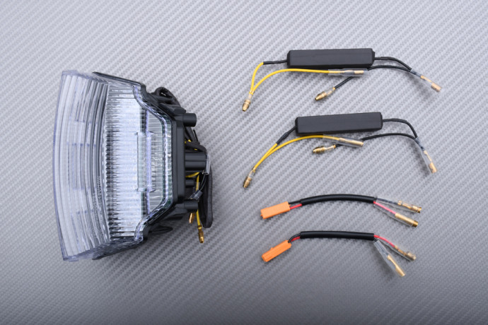Fanale posteriore a LED "Plug & Play" con indicatori di direzioni integrati KAWASAKI ZX10R 2011 - 2015