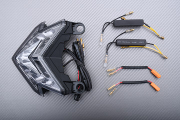 Feu Arrière à LED "Plug & Play" avec clignotants intégrés KAWASAKI Z800 / ZX6R 2013 - 2018 Feu Arrière à LED "Plug & Play" avec clignotants intégrés KAWASAKI Z800 / ZX6R 2013 - 2018