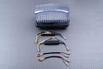 Feu Arrière à LED "Plug & Play" avec clignotants intégrés YAMAHA FZR 1000 / TDM 850 / TDR 125 1991 - 2002 Feu Arrière à LED "Plug & Play" avec clignotants intégrés YAMAHA FZR 1000 / TDM 850 / TDR 125 1991 - 2002