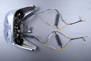 LED-Rücklicht "Plug & Play" mit integrierten Blinkern YAMAHA YZF R6 1999 - 2000 LED-Rücklicht "Plug & Play" mit integrierten Blinkern YAMAHA YZF R6 1999 - 2000