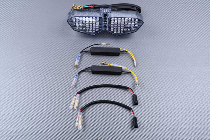 Feu Arrière à LED "Plug & Play" avec clignotants intégrés YAMAHA YZF R6 2003 - 2005