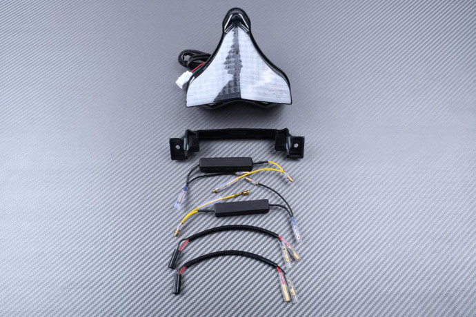 LED-Rücklicht "Plug & Play" mit integrierten Blinkern YAMAHA YZF R1 2009 - 2011 LED-Rücklicht "Plug & Play" mit integrierten Blinkern YAMAHA YZF R1 2009 - 2011