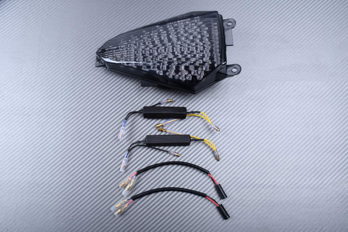 Feu Arrière à LED "Plug & Play" avec clignotants intégrés YAMAHA YZF R6 2008 - 2010 Feu Arrière à LED "Plug & Play" avec clignotants intégrés YAMAHA YZF R6 2008 - 2010