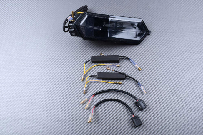 Piloto trasero LED "Plug & Play" con intermitentes integrados YAMAHA YZF R1 / R6 / R7 2015 - 2023 Piloto trasero LED "Plug & Play" con intermitentes integrados YAMAHA YZF R1 / R6 / R7 2015 - 2023