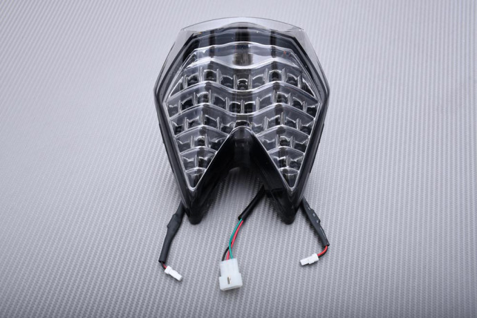 Plug & Play LED tail light with integrated indicators KTM SM / SMR / DUKE 690 / SUPER DUKE 990 2007 - 2013 Plug & Play LED tail light with integrated indicators KTM SM / SMR / DUKE 690 / SUPER DUKE 990 2007 - 2013
