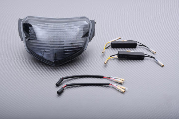 Feu Arrière à LED "Plug & Play" avec clignotants intégrés SUZUKI GSXR 600 / 750 2004 - 2005 Feu Arrière à LED "Plug & Play" avec clignotants intégrés SUZUKI GSXR 600 / 750 2004 - 2005