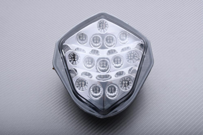 Feu Arrière à LED "Plug & Play" avec clignotants intégrés SUZUKI GSXR 1000 2003 - 2004 Feu Arrière à LED "Plug & Play" avec clignotants intégrés SUZUKI GSXR 1000 2003 - 2004
