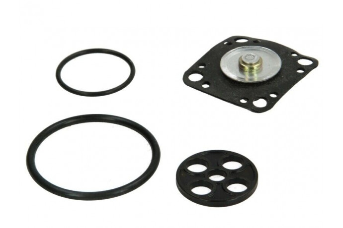 Kit di riparazione per rubinetto benzina TOURMAX KAWASAKI KZ 440 / 550 / 650 / ZL 600 / YAMAHA VIRAGO 700 / 750 / 920 REF: FCK-3