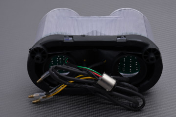 LED-Rücklicht "Plug & Play" mit integrierten Blinkern YAMAHA YZF R1 / FAZER 1000 2000 - 2005 LED-Rücklicht "Plug & Play" mit integrierten Blinkern YAMAHA YZF R1 / FAZER 1000 2000 - 2005