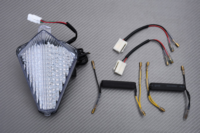 Piloto trasero LED "Plug & Play" con intermitentes integrados YAMAHA TMAX 530 2012 - 2016 Piloto trasero LED "Plug & Play" con intermitentes integrados YAMAHA TMAX 530 2012 - 2016