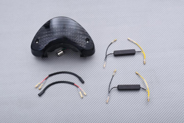 Piloto trasero LED "Plug & Play" con intermitentes integrados SUZUKI SV / SVS 650 / TLS / TLR 1000 1997 - 2003 Piloto trasero LED "Plug & Play" con intermitentes integrados SUZUKI SV / SVS 650 / TLS / TLR 1000 1997 - 2003