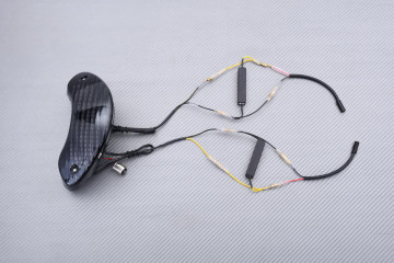 Fanale posteriore a LED "Plug & Play" con indicatori di direzioni integrati SUZUKI SV / SVS 650 / TLS / TLR 1000 1997 - 2003 Fanale posteriore a LED "Plug & Play" con indicatori di direzioni integrati SUZUKI SV / SVS 650 / TLS / TLR 1000 1997 - 2003