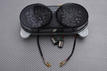 Feu Arrière à LED "Plug & Play" avec clignotants intégrés KAWASAKI ZX6R / ZX9R 1998 - 1999 Feu Arrière à LED "Plug & Play" avec clignotants intégrés KAWASAKI ZX6R / ZX9R 1998 - 1999