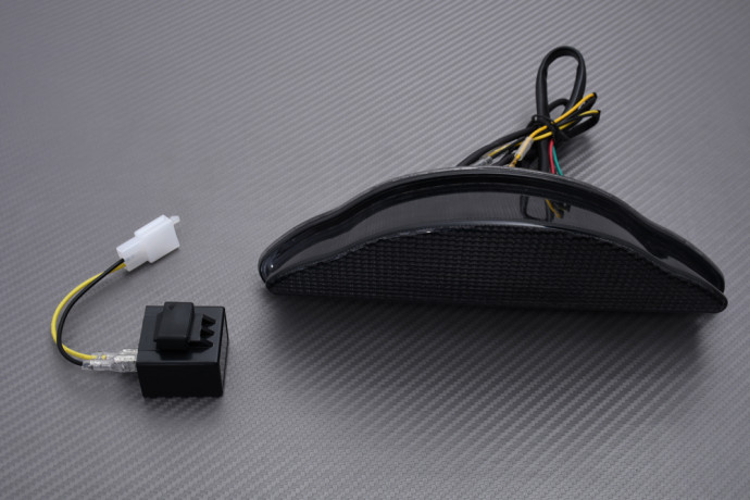Feu Arrière à LED "Plug & Play" avec clignotants intégrés YAMAHA ROADSTAR 1700 WARRIOR 2004 - 2009 Feu Arrière à LED "Plug & Play" avec clignotants intégrés YAMAHA ROADSTAR 1700 WARRIOR 2004 - 2009