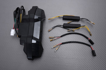 Feu Arrière à LED "Plug & Play" avec clignotants intégrés YAMAHA MT07 / MT09 / TRACER 700 / 900 2013 - 2019 Feu Arrière à LED "Plug & Play" avec clignotants intégrés YAMAHA MT07 / MT09 / TRACER 700 / 900 2013 - 2019