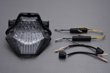 Feu Arrière à LED "Plug & Play" avec clignotants intégrés YAMAHA YZF R3 / MT03 2020 - 2023 Feu Arrière à LED "Plug & Play" avec clignotants intégrés YAMAHA YZF R3 / MT03 2020 - 2023