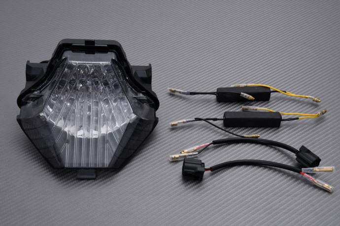 Piloto trasero LED "Plug & Play" con intermitentes integrados YAMAHA YZF R3 / MT03 2020 - 2023 Piloto trasero LED "Plug & Play" con intermitentes integrados YAMAHA YZF R3 / MT03 2020 - 2023