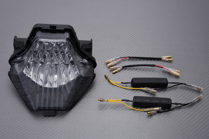 Piloto trasero LED "Plug & Play" con intermitentes integrados YAMAHA YZF R3 / MT03 2015 - 2021