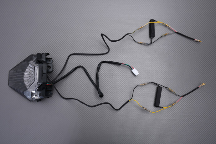 Piloto trasero LED "Plug & Play" con intermitentes integrados YAMAHA YZF R3 / MT03 2015 - 2021