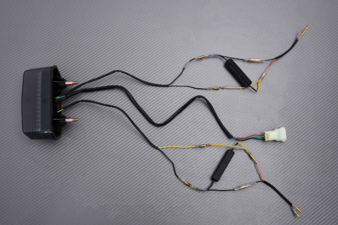 LED-Rücklicht "Plug & Play" mit integrierten Blinkern HONDA MSX 125 GROM 2014 - 2023 LED-Rücklicht "Plug & Play" mit integrierten Blinkern HONDA MSX 125 GROM 2014 - 2023