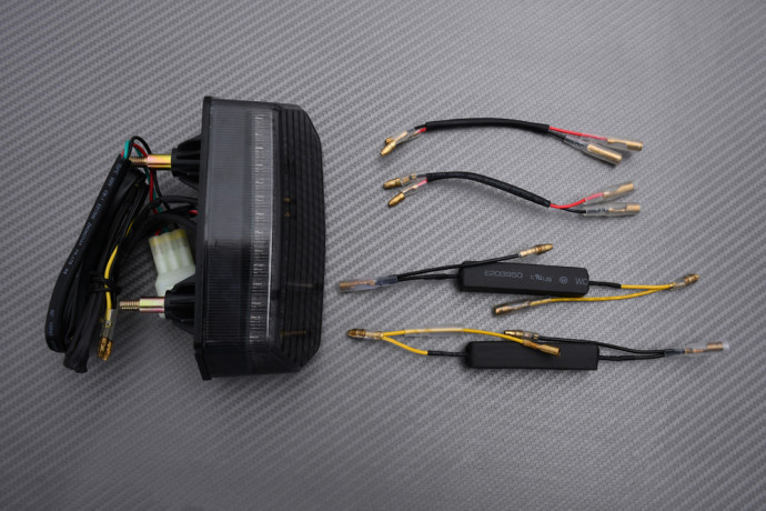 LED-Rücklicht "Plug & Play" mit integrierten Blinkern HONDA MSX 125 GROM 2014 - 2023 LED-Rücklicht "Plug & Play" mit integrierten Blinkern HONDA MSX 125 GROM 2014 - 2023