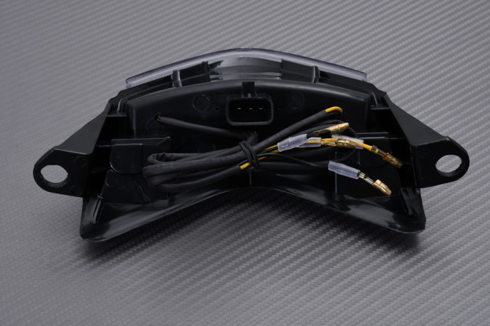 Fanale posteriore a LED "Plug & Play" con indicatori di direzioni integrati KAWASAKI ZX6R / Z750S 2005 - 2007 Fanale posteriore a LED "Plug & Play" con indicatori di direzioni integrati KAWASAKI ZX6R / Z750S 2005 - 2007
