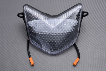 Fanale posteriore a LED "Plug & Play" con indicatori di direzioni integrati KAWASAKI ZX6R / Z750S 2005 - 2007 Fanale posteriore a LED "Plug & Play" con indicatori di direzioni integrati KAWASAKI ZX6R / Z750S 2005 - 2007