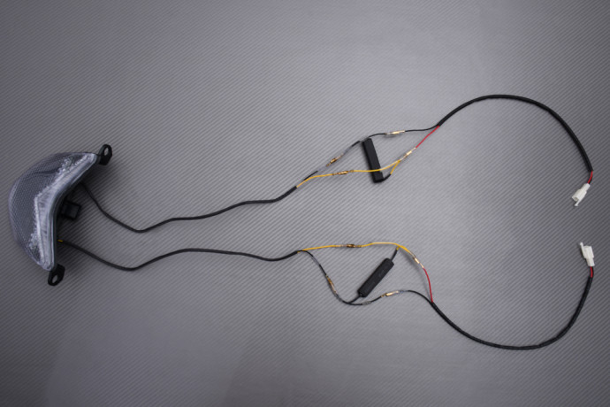 Feu Arrière à LED "Plug & Play" avec clignotants intégrés KAWASAKI ZX10R 2006 - 2007