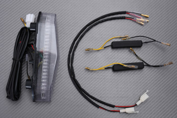LED-Rücklicht "Plug & Play" mit integrierten Blinkern KAWASAKI GTR 1400 2008 - 2017 LED-Rücklicht "Plug & Play" mit integrierten Blinkern KAWASAKI GTR 1400 2008 - 2017