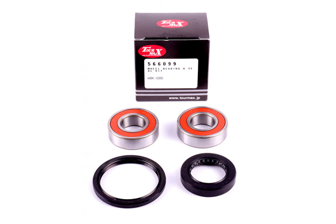 Front wheel bearings TOURMAX HONDA CB 750 / CBR 500 / 600 / 900 / 1000 / ST 1100 / GL 1500 1986 - 2003 REF: WBK-099 Front wheel bearings TOURMAX HONDA CB 750 / CBR 500 / 600 / 900 / 1000 / ST 1100 / GL 1500 1986 - 2003 REF: WBK-099
