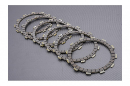 Kit de discos de fricción de embrague tipo original CK EBC HONDA / SUZUKI / TRIUMPH 1986 - 2019 REF: CK1206