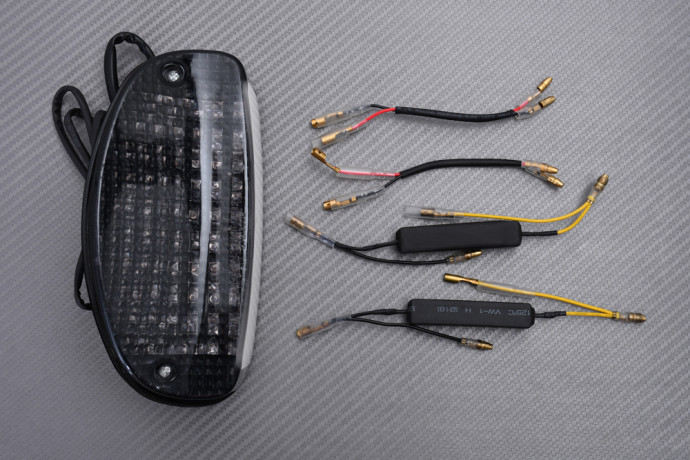 Feu Arrière à LED "Plug & Play" avec clignotants intégrés HONDA HORNET 250 / 600 / CBR 1100 XX 1997 - 2007