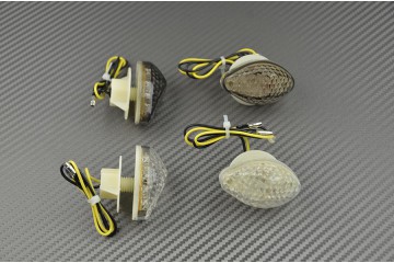 Coppia di indicatori di direzione anteriori LED per Honda