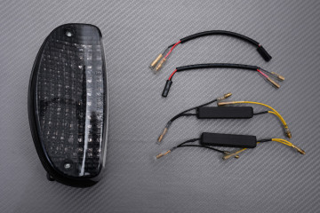 Fanale posteriore a LED "Plug & Play" con indicatori di direzioni integrati SUZUKI GSE 500 2001 - 2002 Fanale posteriore a LED "Plug & Play" con indicatori di direzioni integrati SUZUKI GSE 500 2001 - 2002