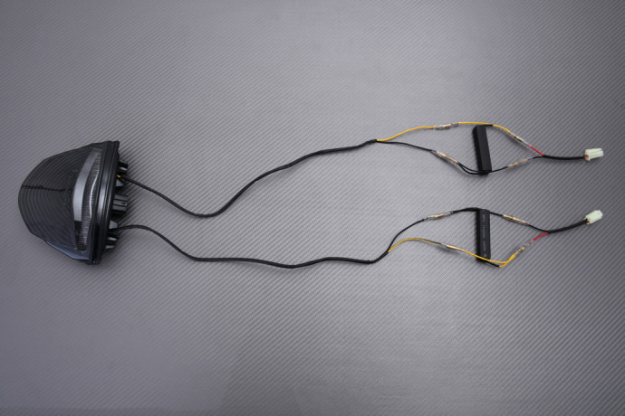 LED-Rücklicht "Plug & Play" mit integrierten Blinkern SUZUKI GSXR 1000 2007 - 2008 LED-Rücklicht "Plug & Play" mit integrierten Blinkern SUZUKI GSXR 1000 2007 - 2008
