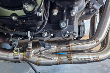 Línea completa / Sistema completo de escape KAWASAKI Z900 A2 / 35KW / 70KW 2017 - 2024 Línea completa / Sistema completo de escape KAWASAKI Z900 A2 / 35KW / 70KW 2017 - 2024