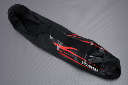 Funda de sillín DOXO RACING Negro / Rojo HONDA CR 125 / 250 2002 - 2008