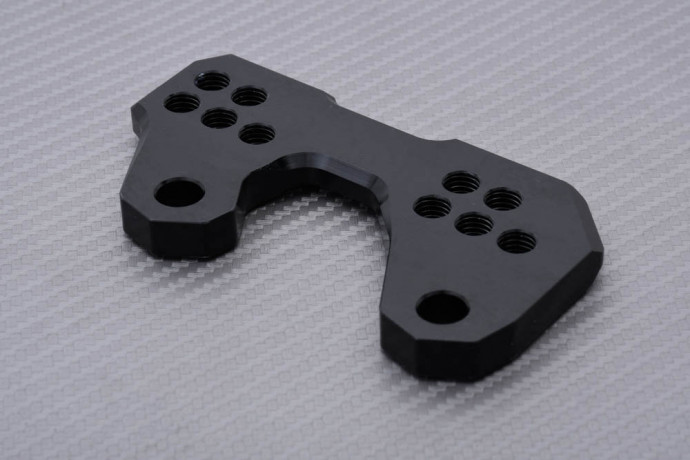 Offset plates for OEM front footrests YAMAHA YZF R3 / MT03 2015 - 2023 Offset plates for OEM front footrests YAMAHA YZF R3 / MT03 2015 - 2023