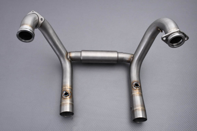Header pipe set / Collecteurs têtes de cylindres INOX AKRAPOVIC H-B12R4 BMW R1200GS