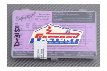 Kit de carburación / Jet Kit FACTORY PRO SUZUKI GSF BANDIT 1200 2001 - 2006 REF : D-3151