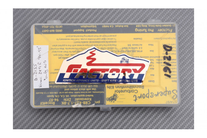 Kit Carburation / Jet Kit FACTORY PRO KAWASAKI ZX9R 1994 - 1997 REF : D-2155