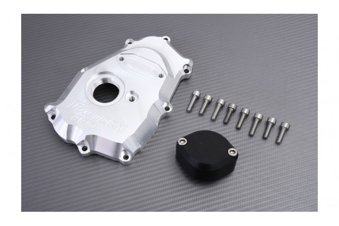 Carter Allumage Aluminium FACTORY PRO avec tampon de protection YAMAHA YZF R1 1998 - 2003 REF : COV-Y68-RH-KT Carter Allumage Aluminium FACTORY PRO avec tampon de protection YAMAHA YZF R1 1998 - 2003 REF : COV-Y68-RH-KT