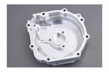Carter Allumage alluminium FACTORY PRO avec tampon de protection SUZUKI GSXR 600 / 750 / 1000 2000 - 2002 REF : COV-S51-LH-KT