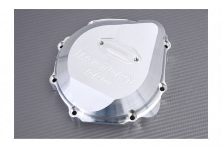 Carter Allumage alluminium FACTORY PRO avec tampon de protection SUZUKI GSXR 600 / 750 / 1000 2000 - 2002 REF : COV-S51-LH-KT
